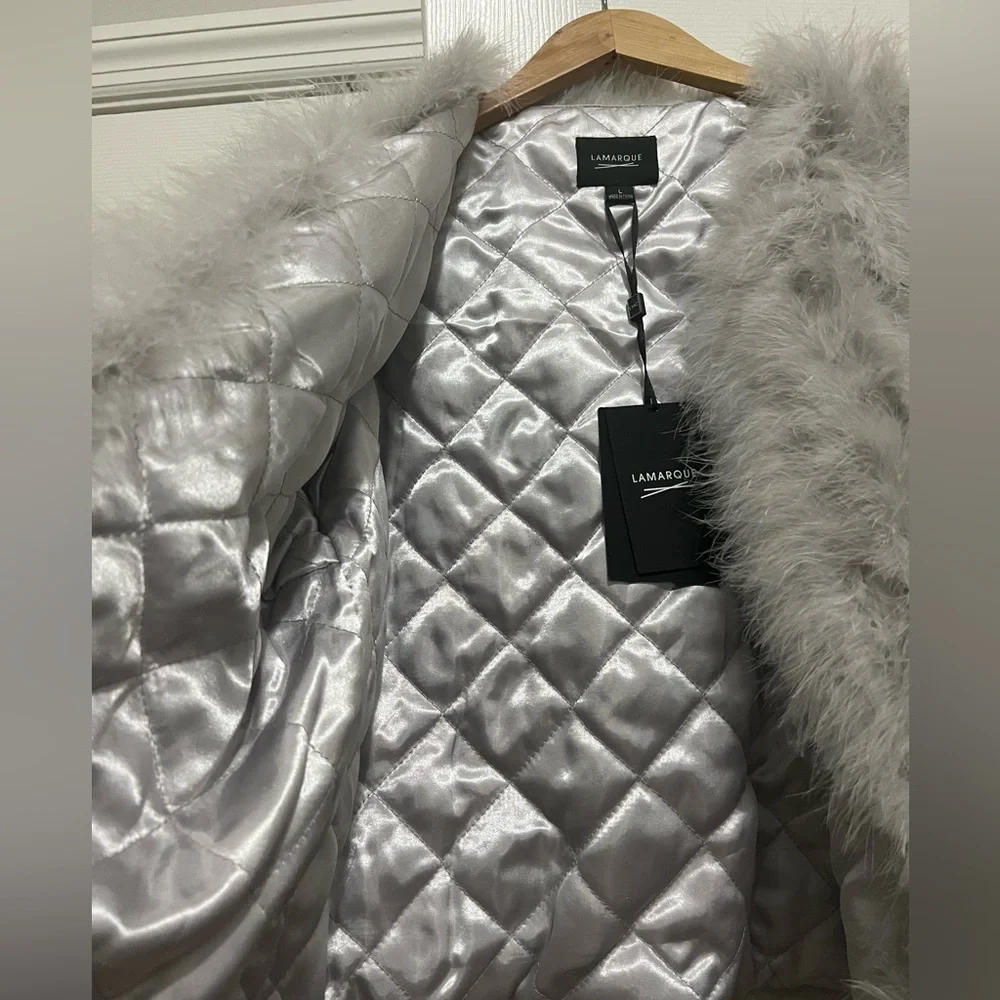 Feather jacket - Picture 2 of 4